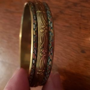 Brass bangle